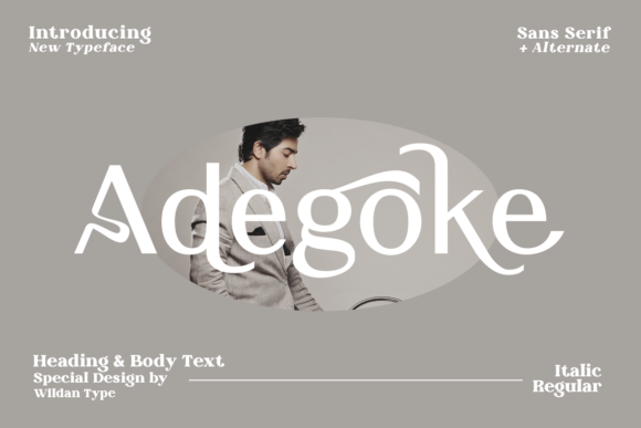 Adegoke Font: A Modern Typeface for Real-World Branding