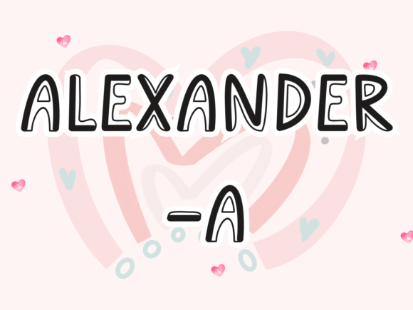 Alexander A: The Handwritten Font That Elevates Your Brand