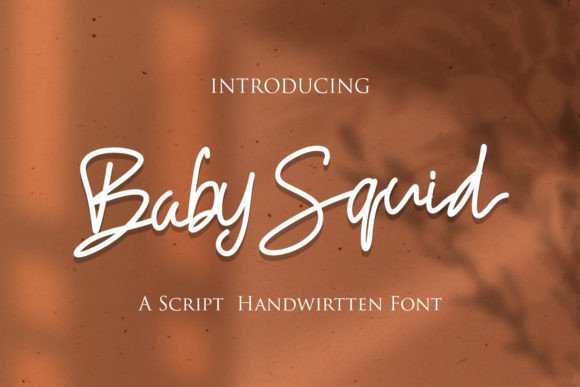 Baby Squid Font Review: A Luxurious Script for Branding and Design