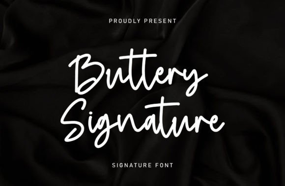Buttery Signature Font for a Professional and Memorable Brand