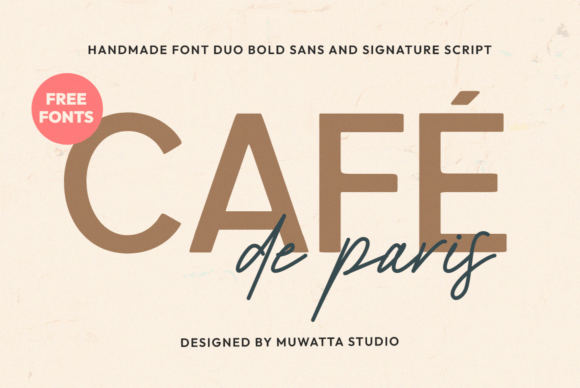 Cafe De Paris Font Review: A Stylish Duo for Creative Branding