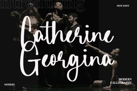 Catherine Georgina Font: A Delightful Script for Digital Design