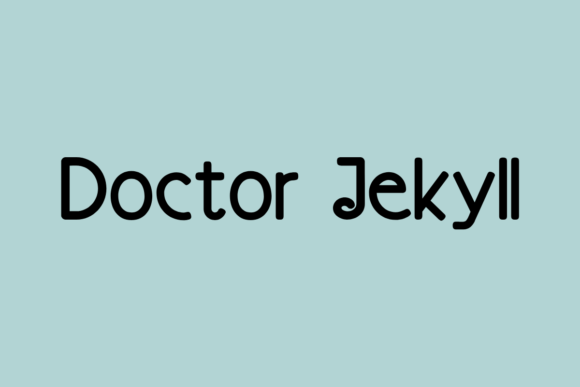 Doctor Jekyll Font: A Clean Choice for Your Brand