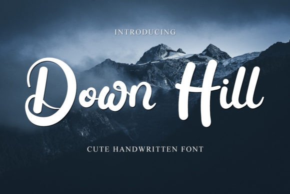 Down Hill: A Fresh Typeface for Stronger Campaign Design