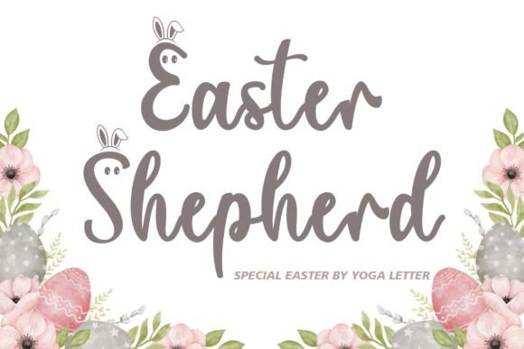 Easter Shepherd: A Playful Script Font for Creative Branding