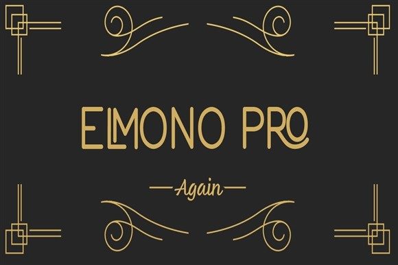 Elmono Pro: A Premium Font for Polished Branding