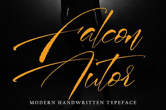 Falcon Autor: A Script Font for Thoughtful Typography