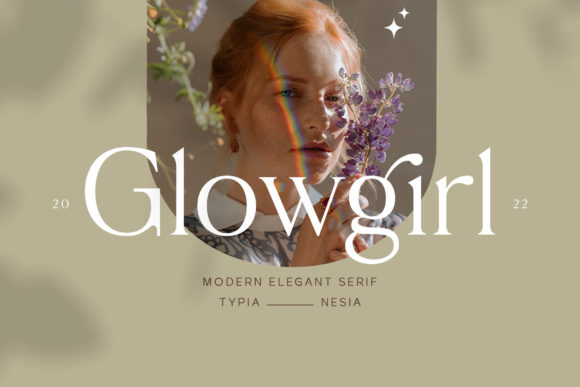 Glowgirl Typeface: Elevating Brand Identity with a Touch of Elegance