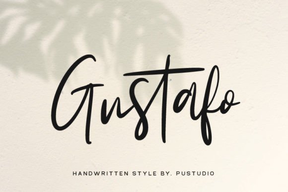 Gustafo: A Premium Script Font for Impactful Campaign Design