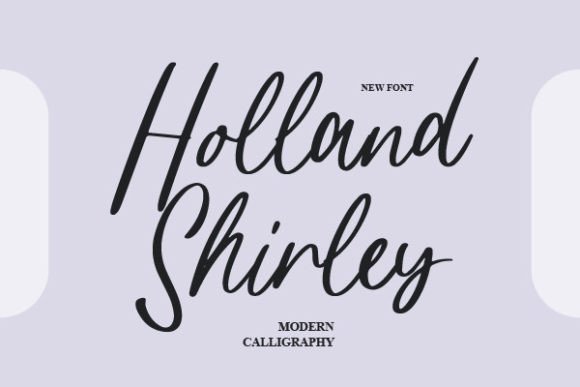 Holland Shirley: A Script Font with Heart