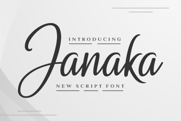 Janaka: A Handwritten Typeface That Elevates Campaign Design