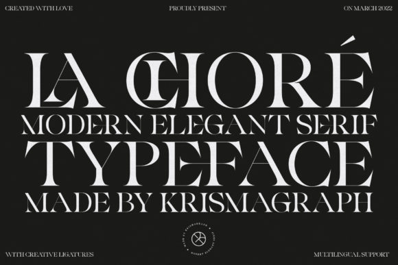 La Chore Font: A Timeless Typeface for Web Design
