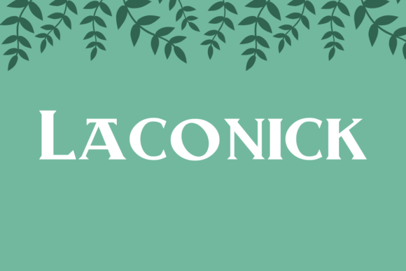 Laconick Typeface: Elevate Your Brand with Modern Serif Typography
