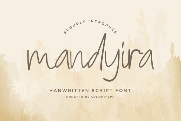 Mandyira Font: A Script Typeface for Sophisticated Web Design