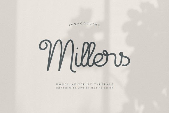 Millers Font: A Beautiful Typeface for Digital Design