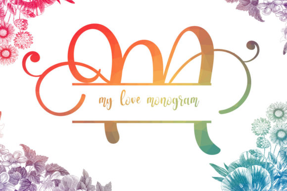 My Love Monogram Font Review: A Fresh and Elegant Addition to Brand Design