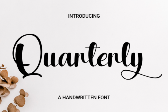 Quarterly Font: A Timeless Typeface for Memorable Marketing