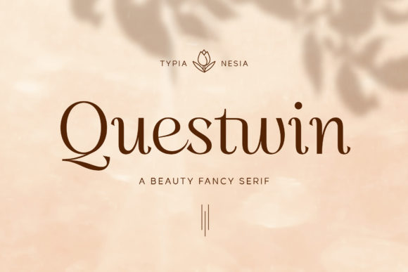 Questwin: A Premium Typeface for Editorial Elegance