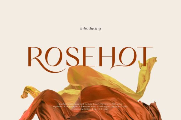 Rosehot Font: A Modern Typeface for Digital Branding