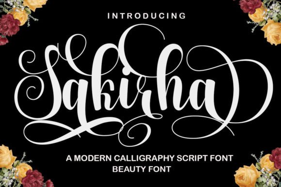 Sakirha Font: Elevate Your Brand Identity with Modern Script Typography