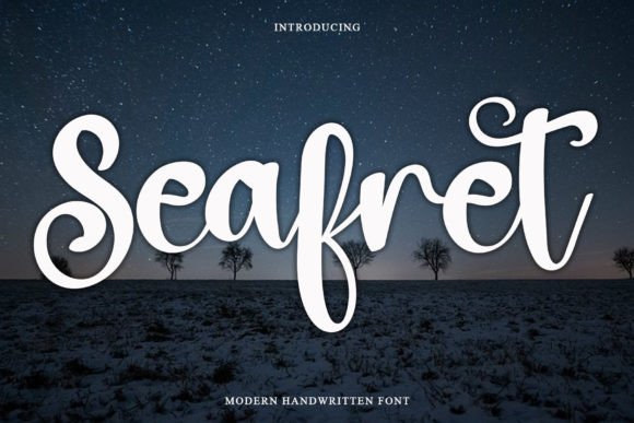 Seafret: A Handwritten Typeface for Modern Web Design