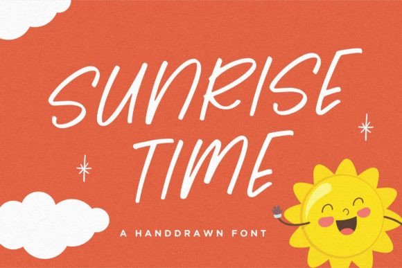 Sunrise Time: A Delicate Font for Digital Design