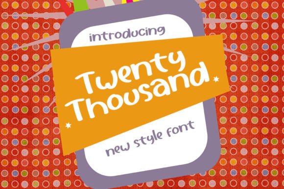 Twenty Thousand: A Font That Elevates Editorial Design