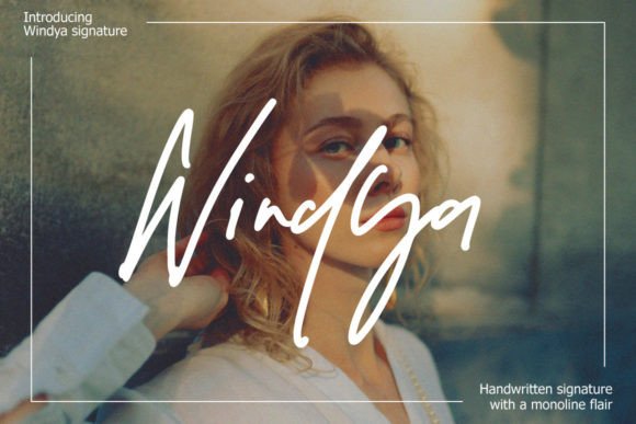 Windya Font: A Refined Script for Craft and Branding